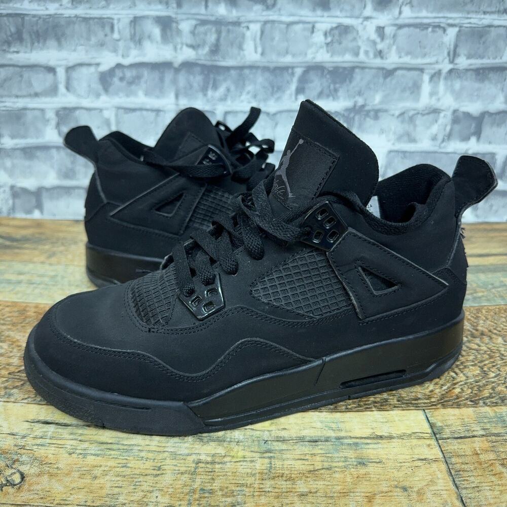 Nike Air Jordan 4 Retro 2006 Black Cat 308498-002 Youth Size 6Y Rare
